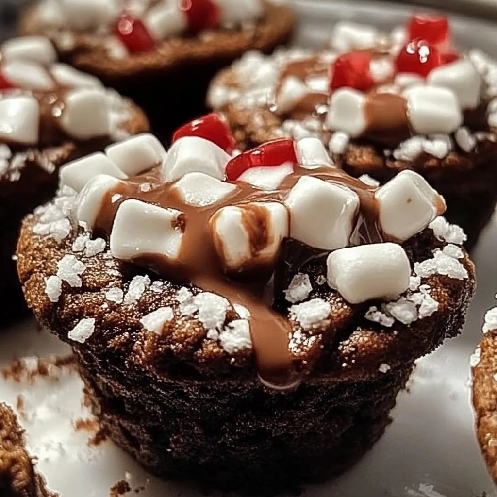 Hot Chocolate Cookie Cups