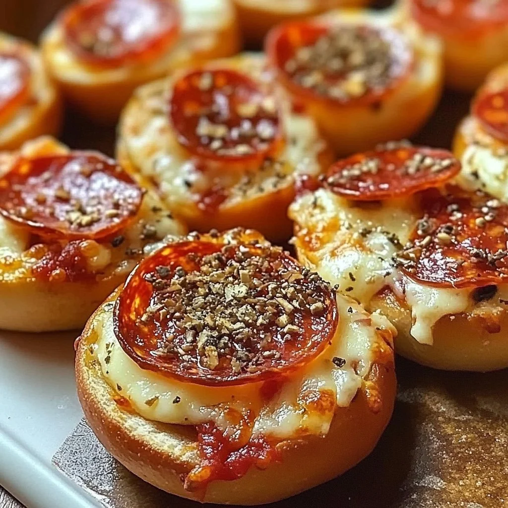 Mini Pizza Bagels