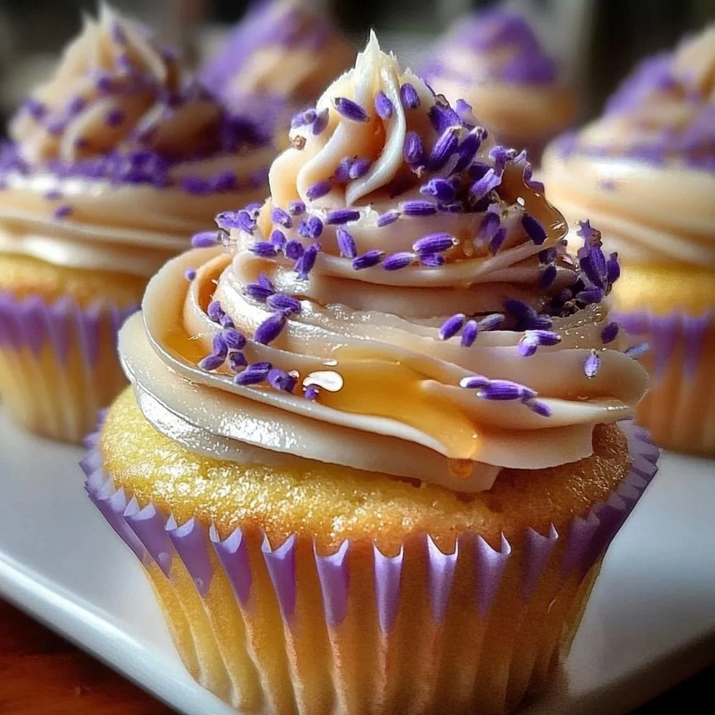 Lavender Honey Cupcakes