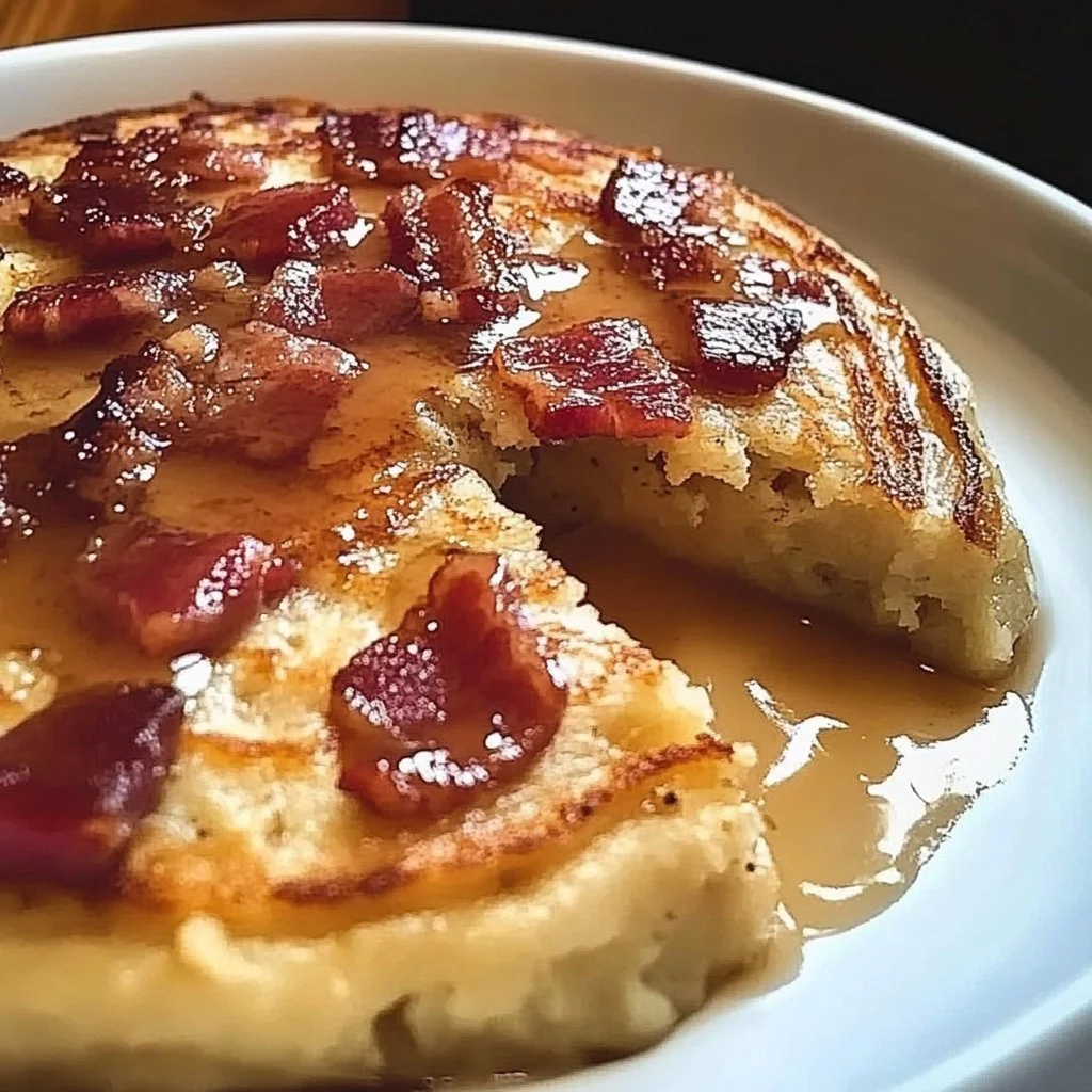 Maple Bacon Pancake Bake