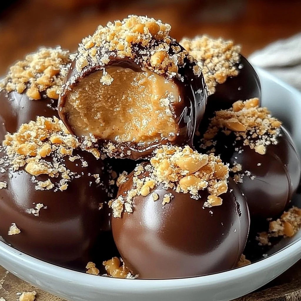 No-Bake Peanut Butter Cheesecake Balls