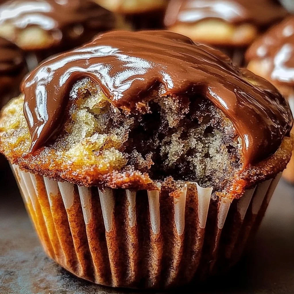 Nutella Banana Muffins