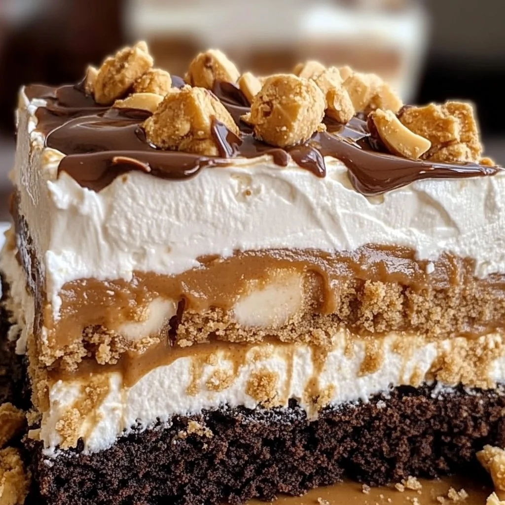 Peanut Butter Icebox Cake
