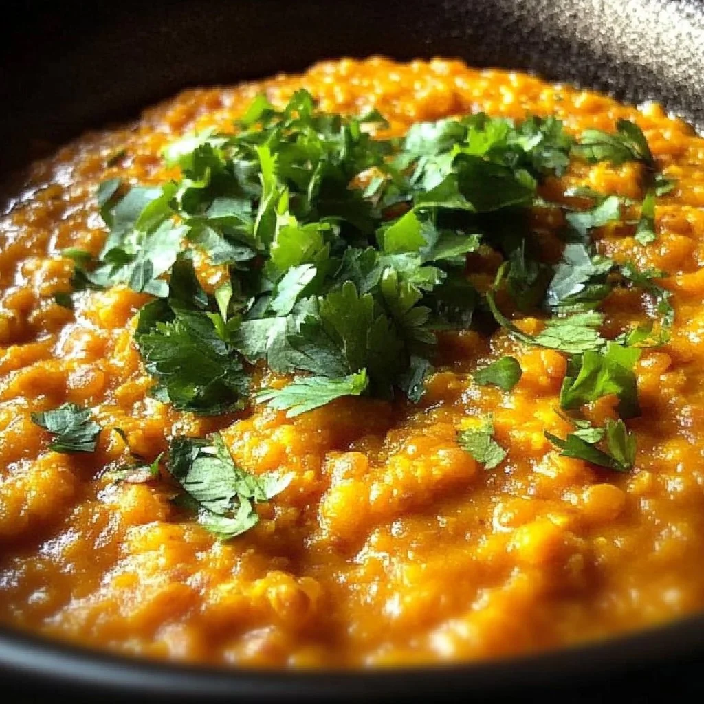 Red lentil dahl