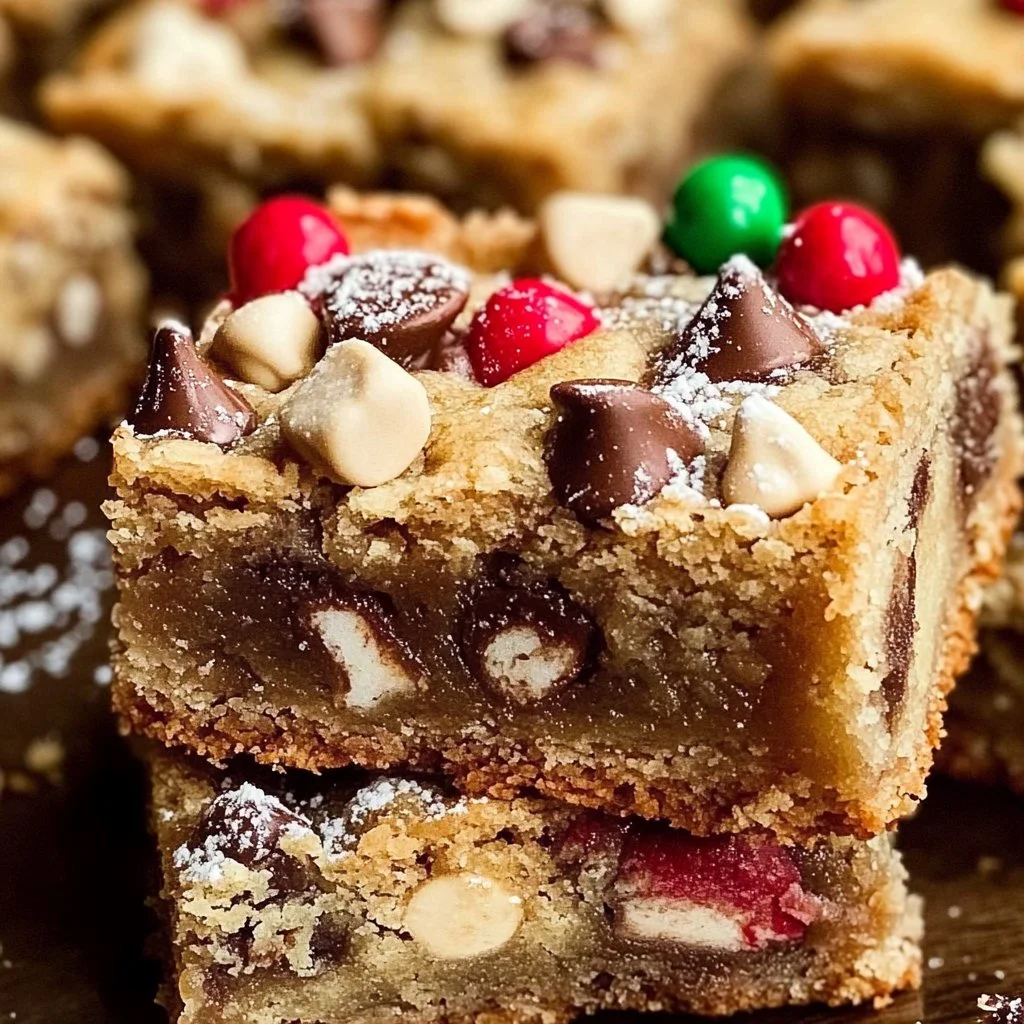Santa's Trash Cookie Bars