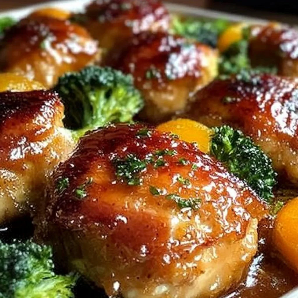 Sheet Pan Honey Mustard Chicken