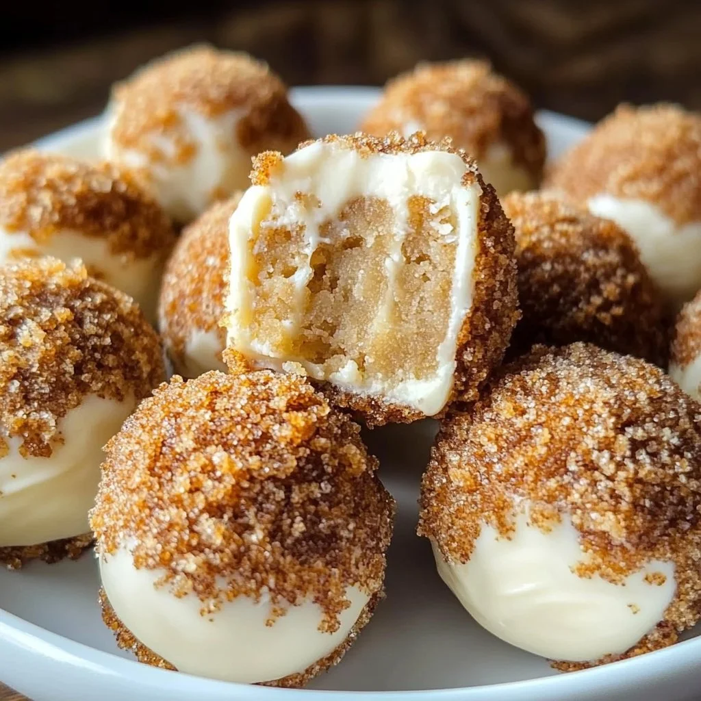 Snickerdoodle Cream Cheese Truffles