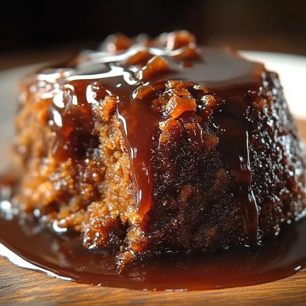 Sticky Toffee Christmas Pudding