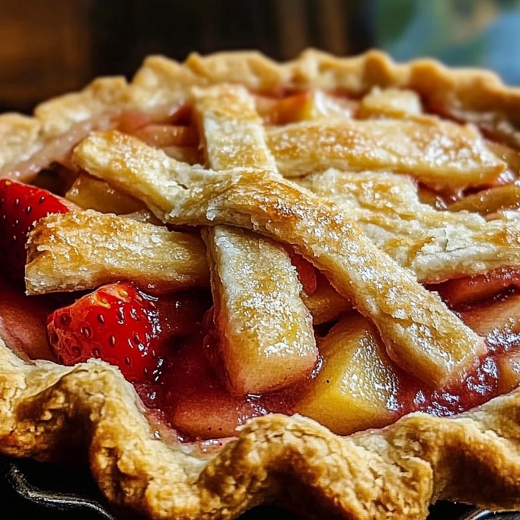 Strawberry Apple Golden Crust
