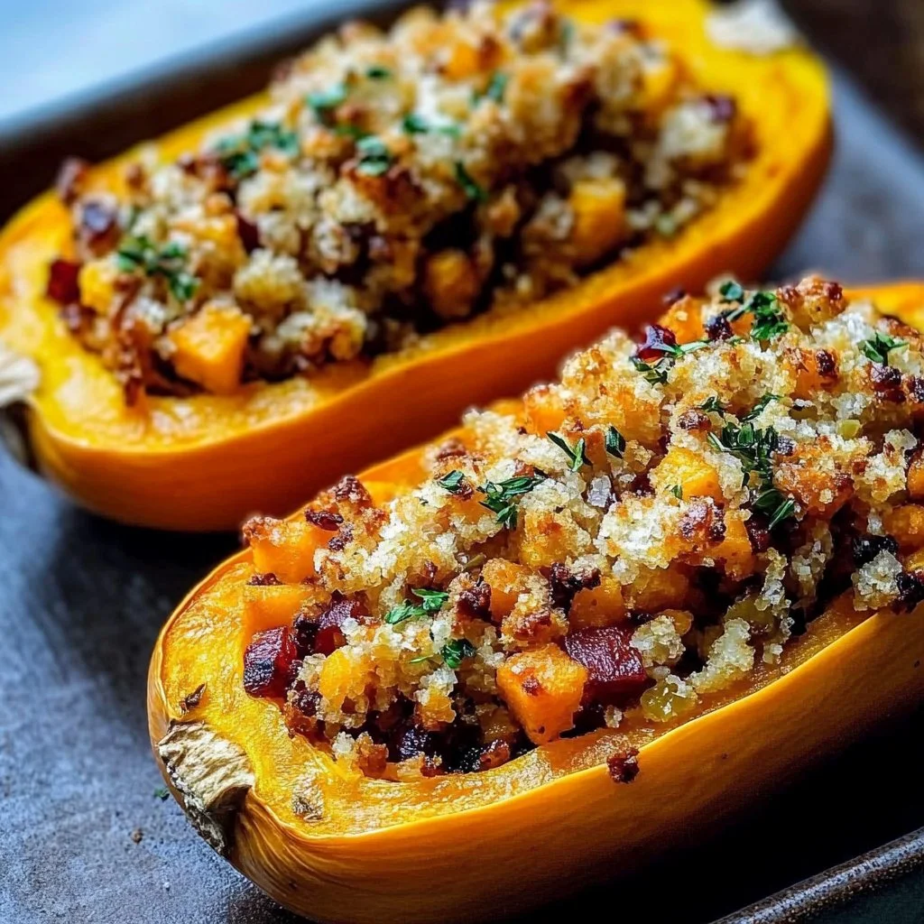 Stuffed Butternut Squash