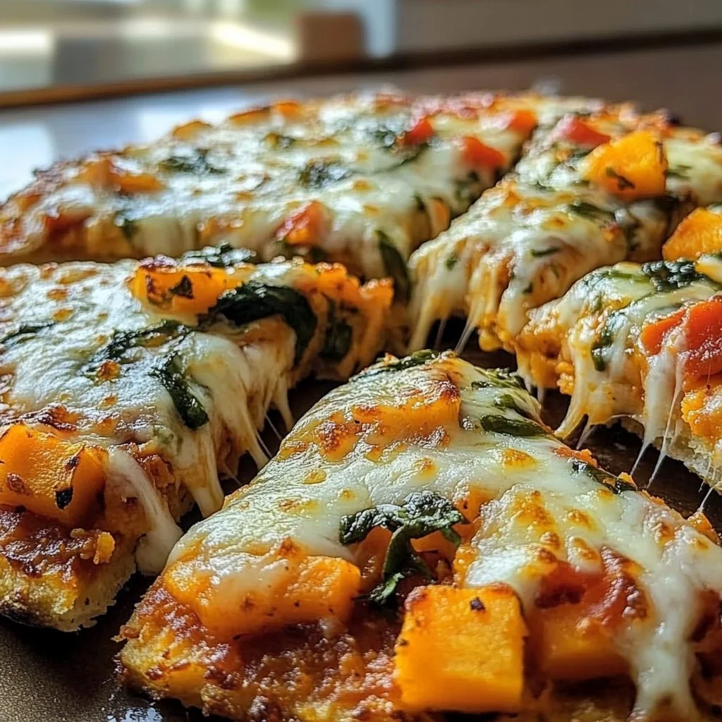 Sweet potato pizza crust