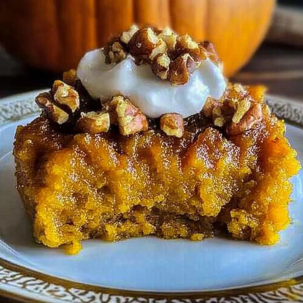 Thanksgiving Pumpkin and Walnut Desserts