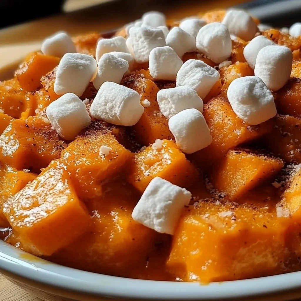 Thanksgiving Yams with Marshmallows