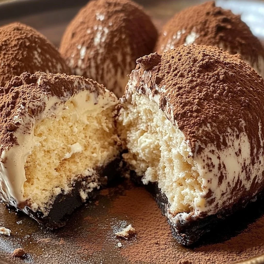 Tiramisu Truffles Sweet Delight