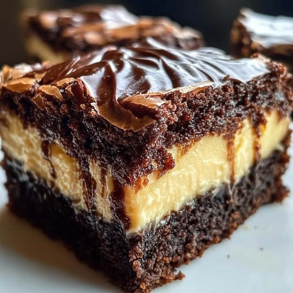 Vegan Cheesecake Brownies Gluten Free