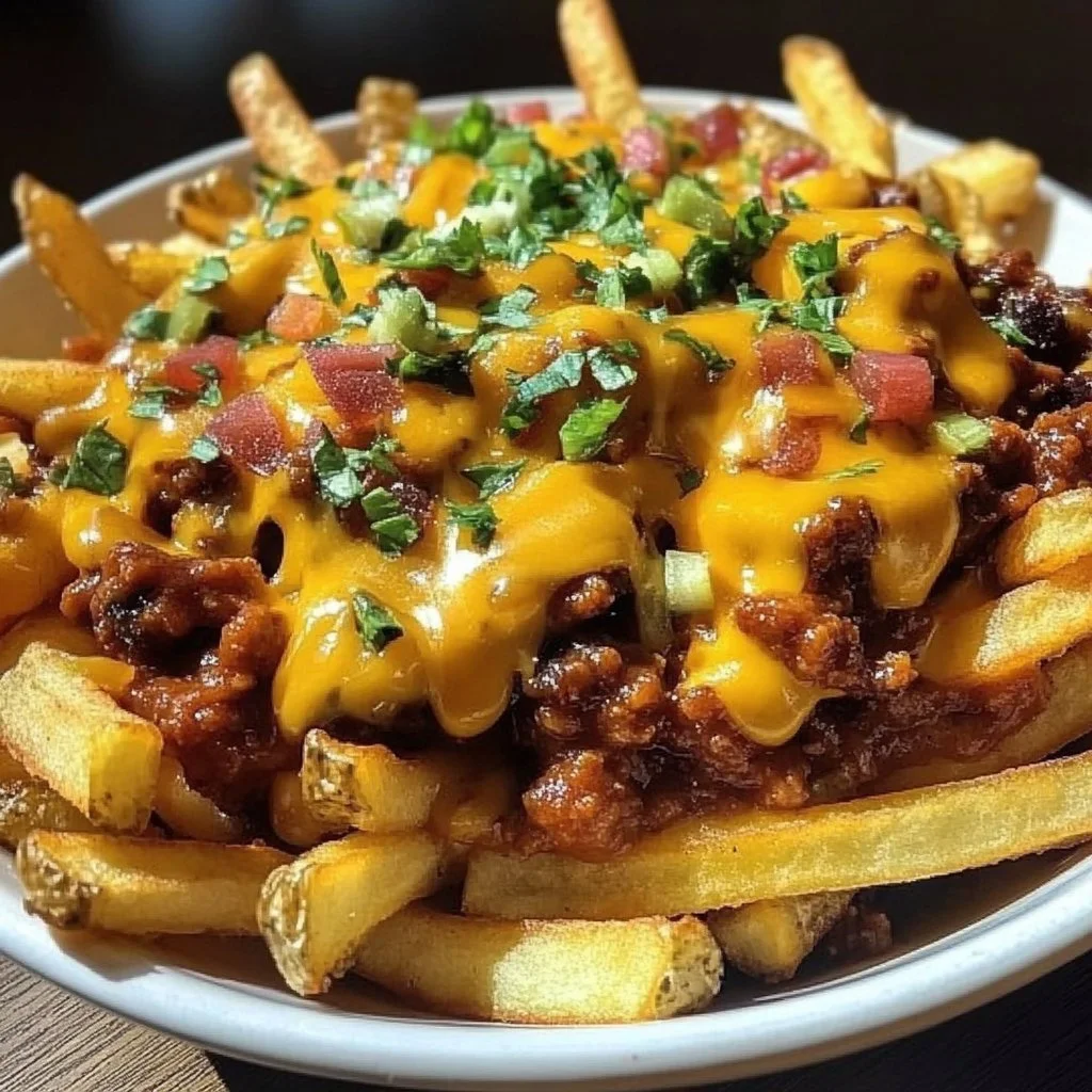 Vegan Chili Cheese Fries