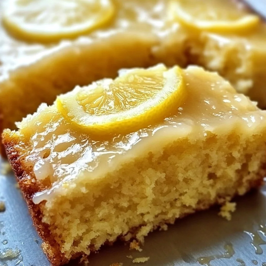 Vegan Lemon Sheet Cake
