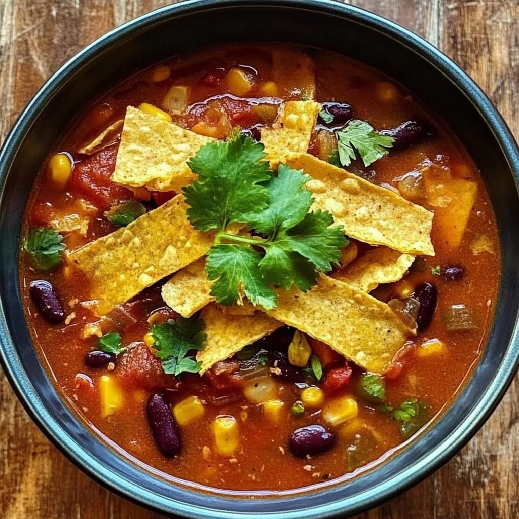 Vegan Tortilla Soup