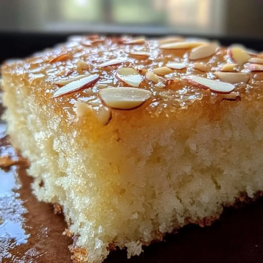 White Almond Cake