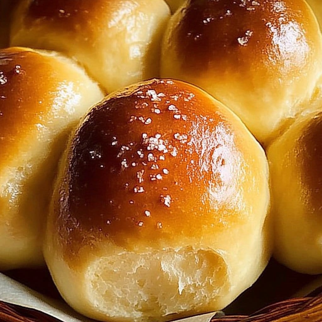 Quick Jumbo Dinner Rolls