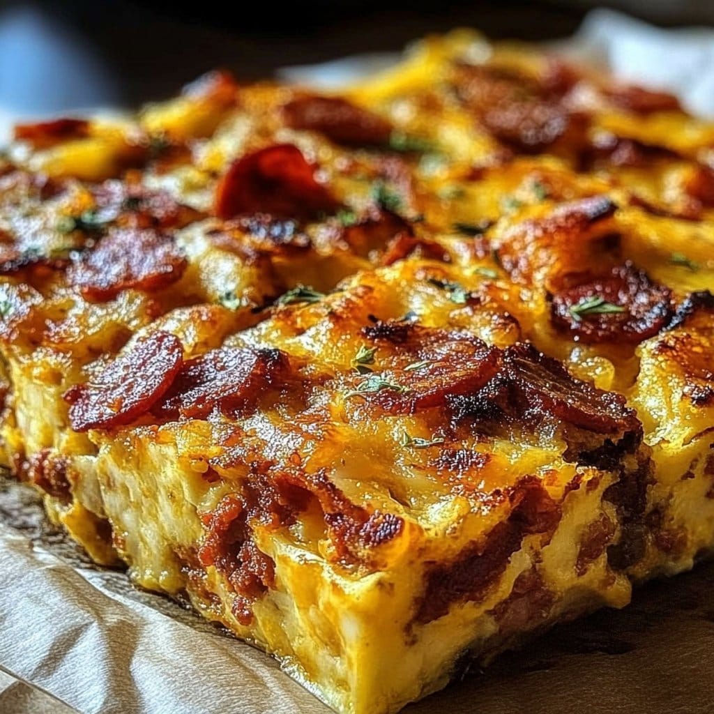 Chorizo Breakfast Casserole