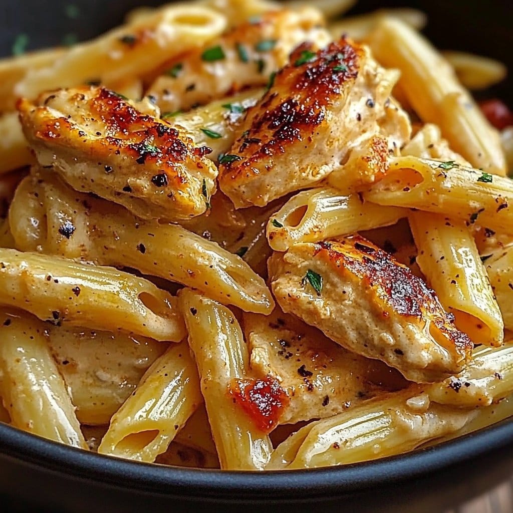 Delicious Crack Chicken Penne