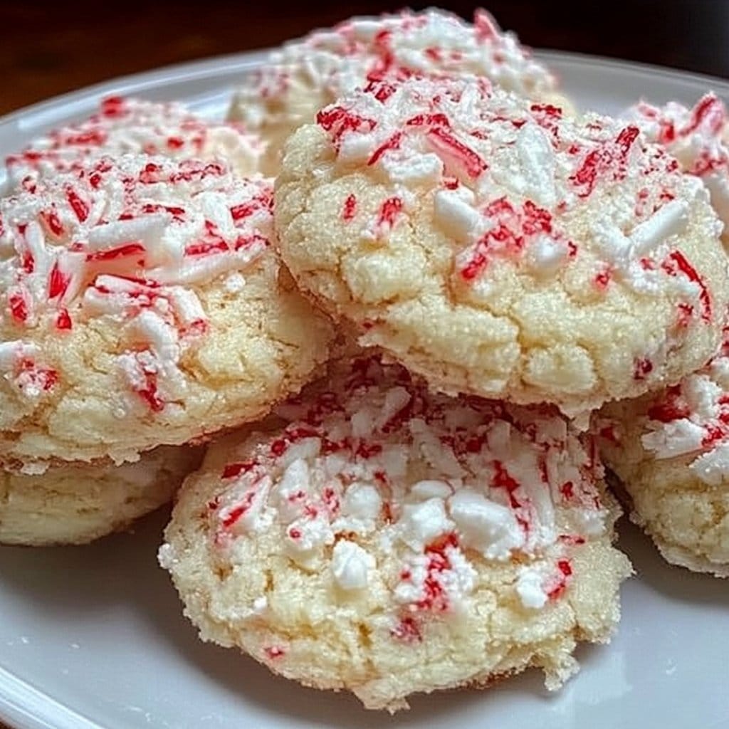 Heavenly Peppermint Meltaway Cookies