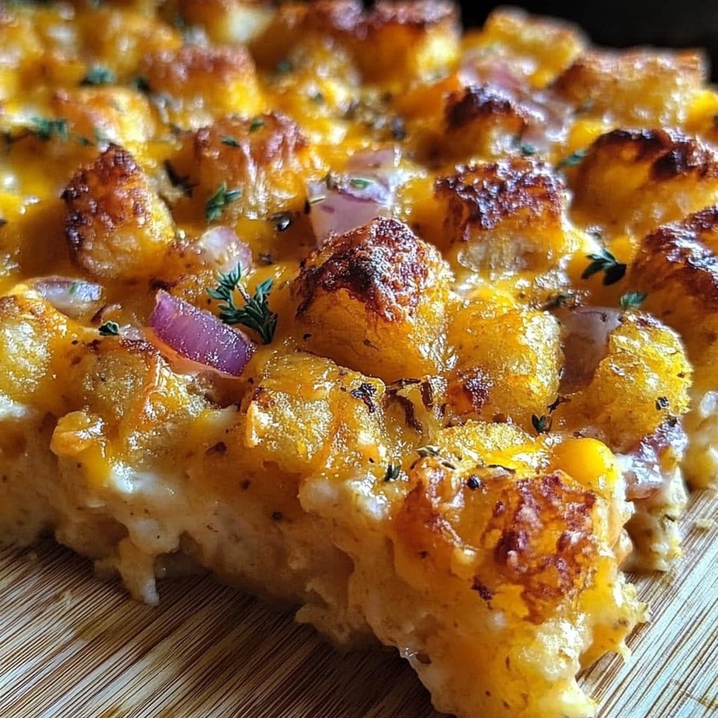 Tater Tot Breakfast Casserole