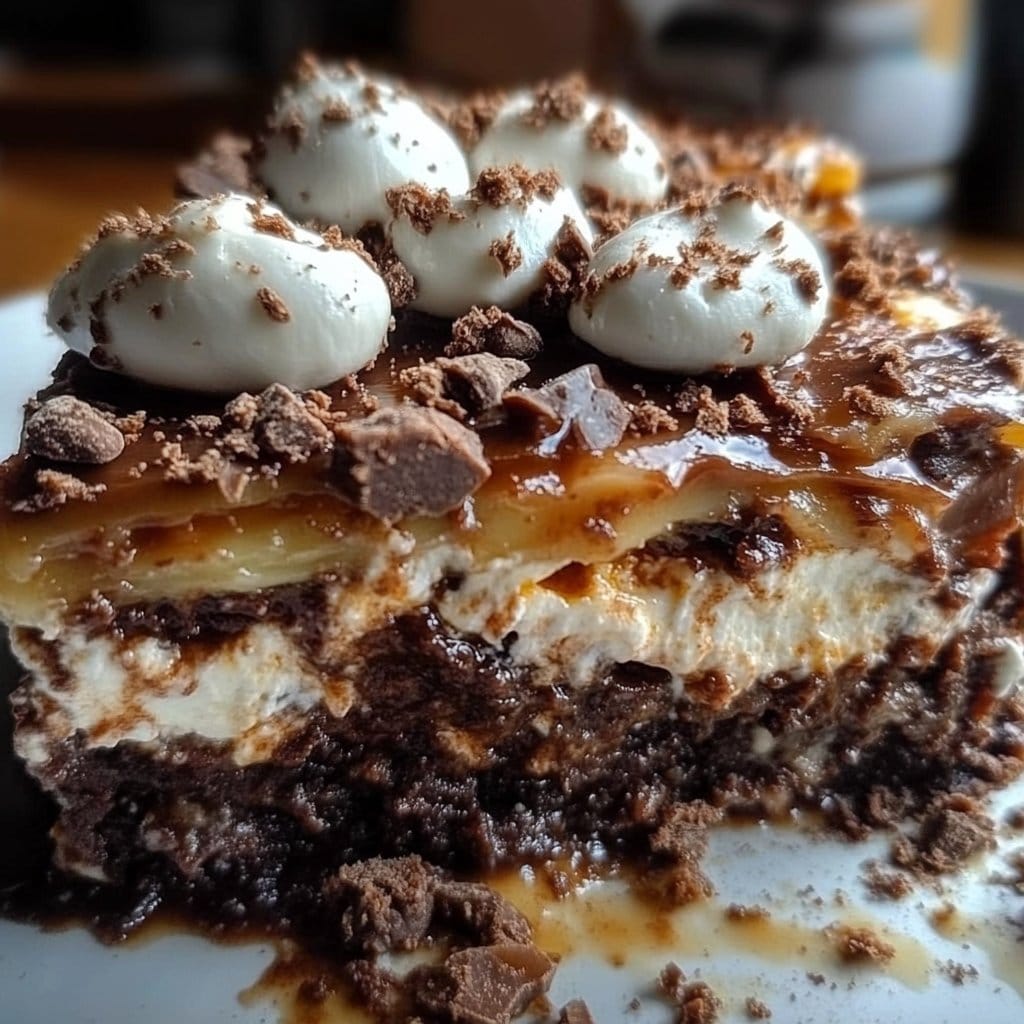 Hot Chocolate Lasagna