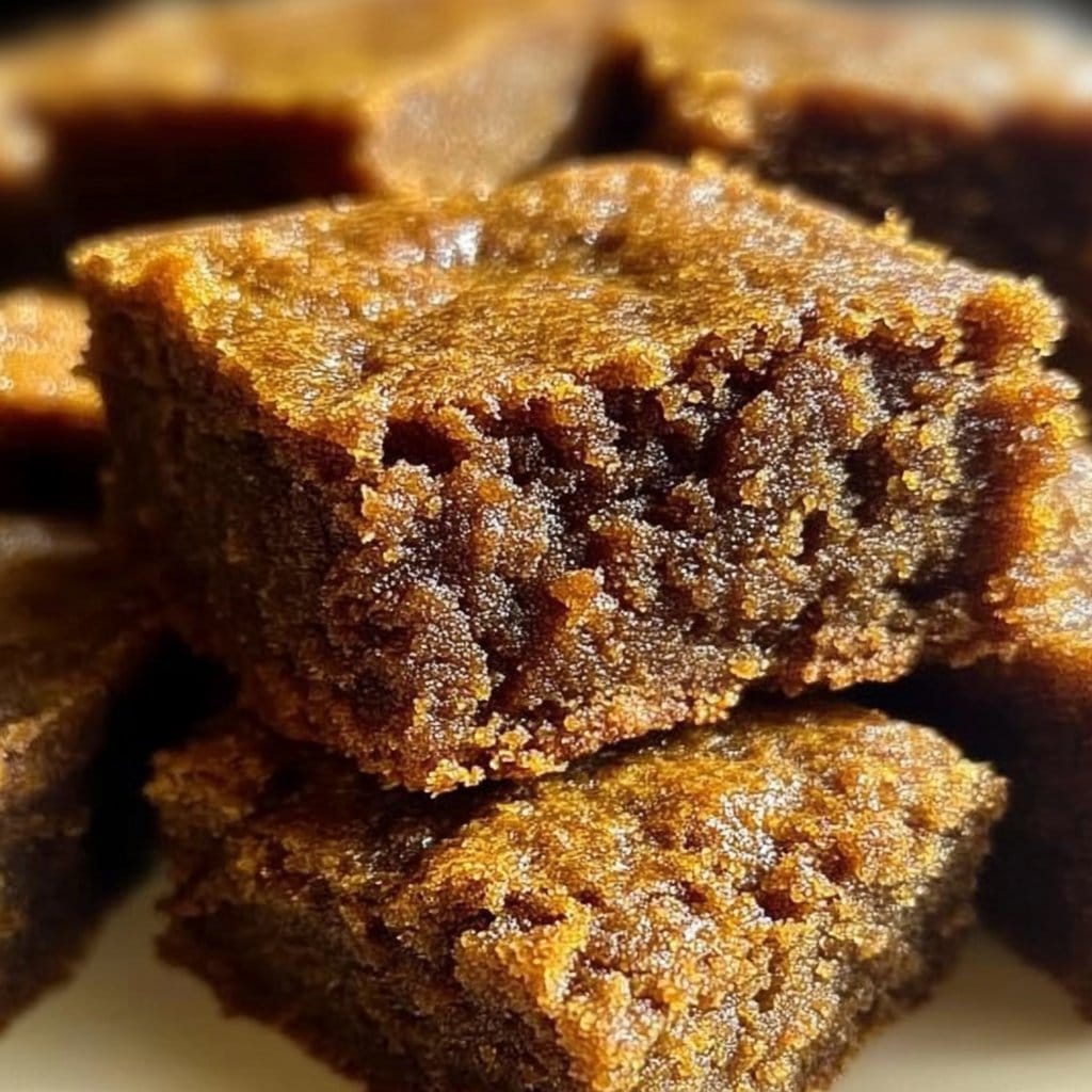 Gingerbread Cookie Bars
