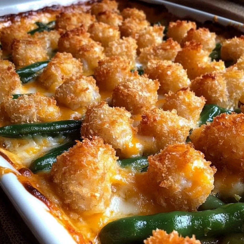 Green Bean Tater Tot Casserole