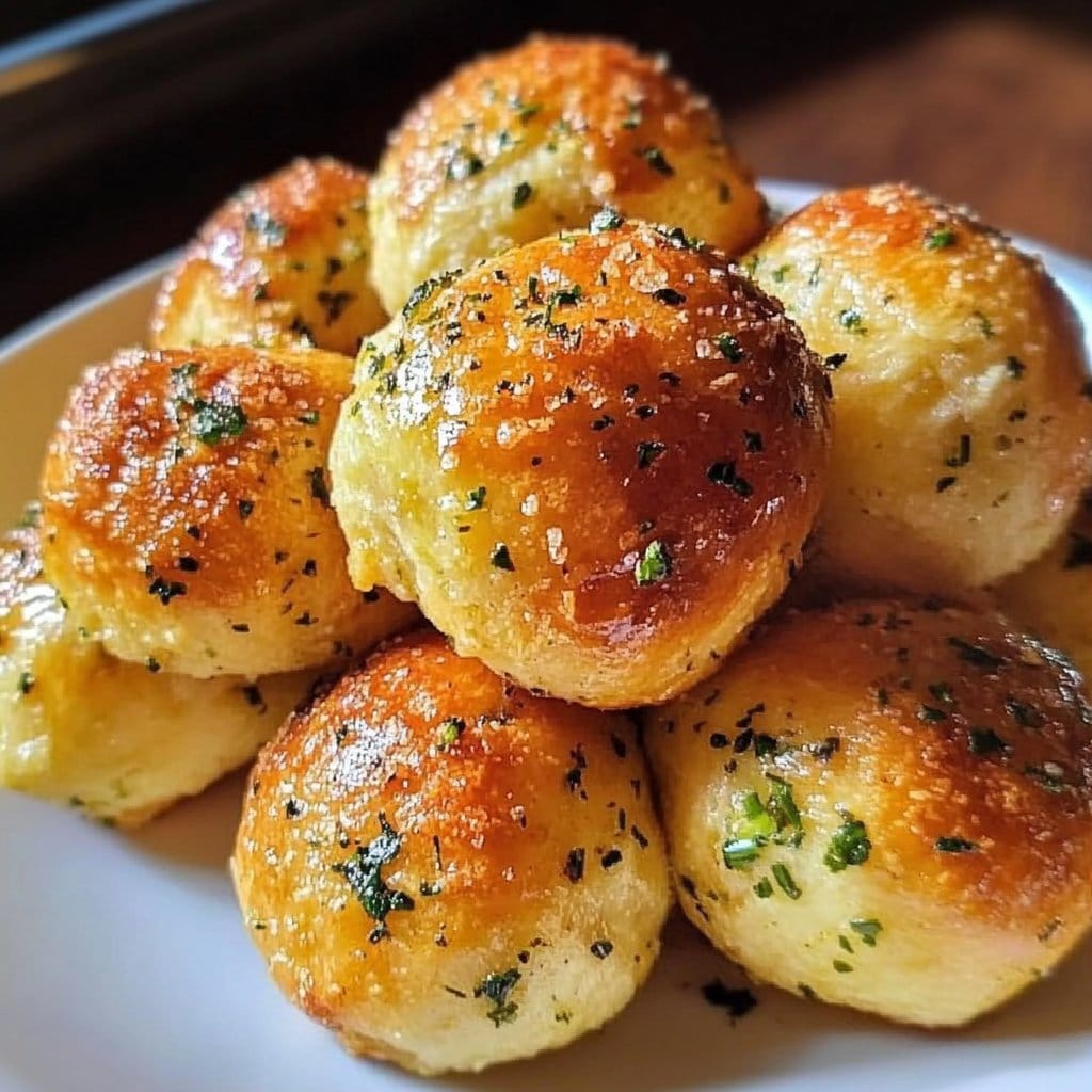 Vegan Garlic Dough Balls