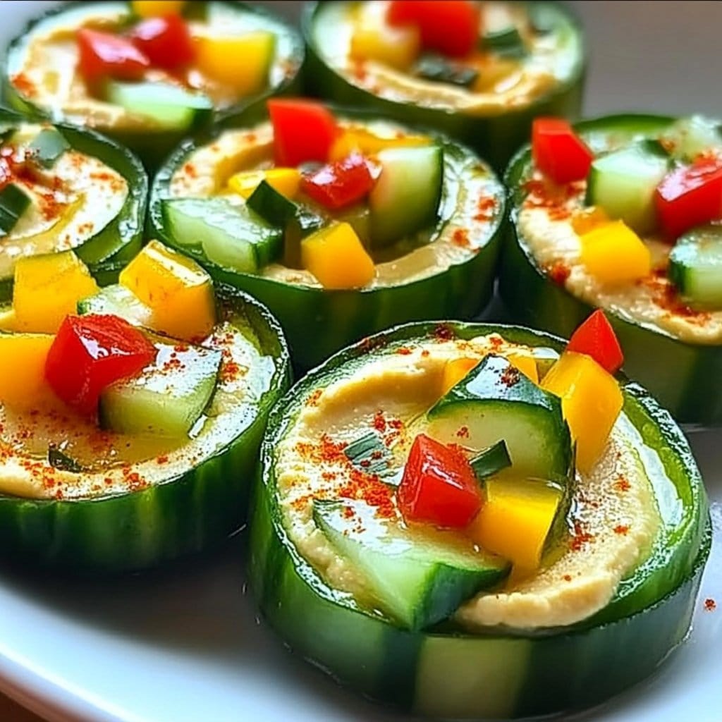 Cucumber Hummus Cups: 5 Tasty Ways to Impress Guests