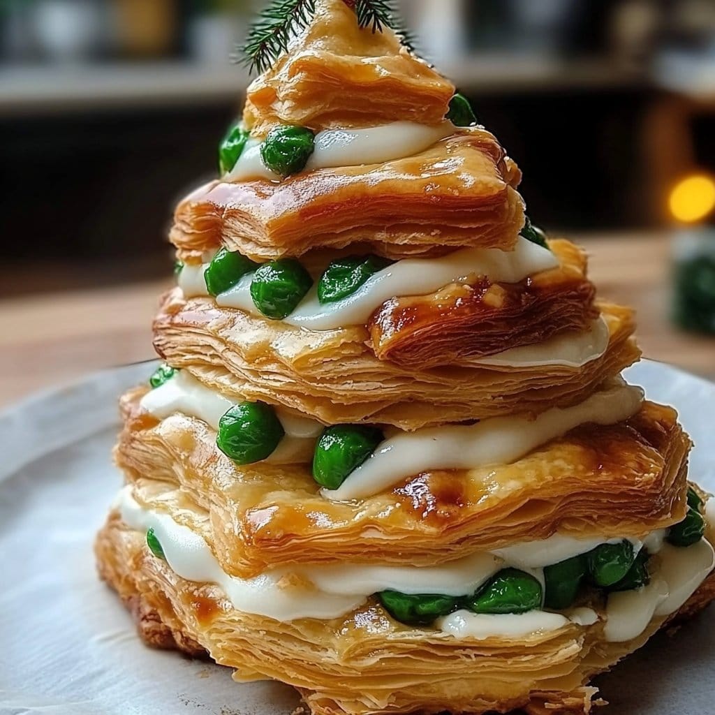 Christmas Tree Pastry