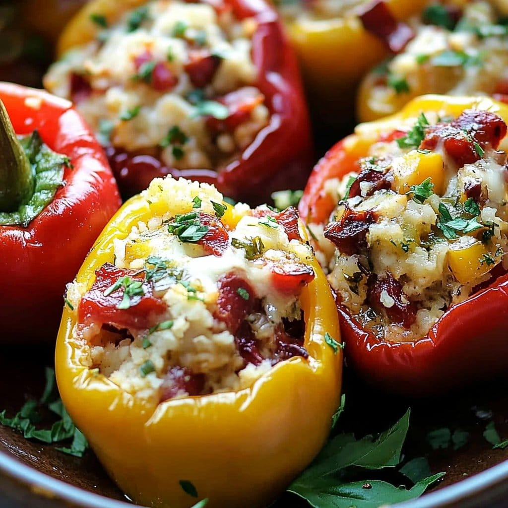 Mediterranean Stuffed Mini Peppers: 5 Savory Delights to Enjoy