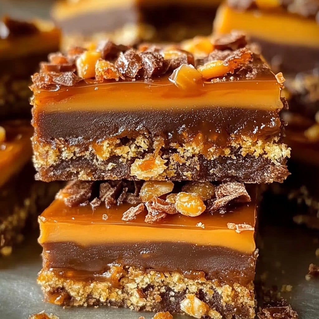 Butterfinger Caramel Crunch Bars
