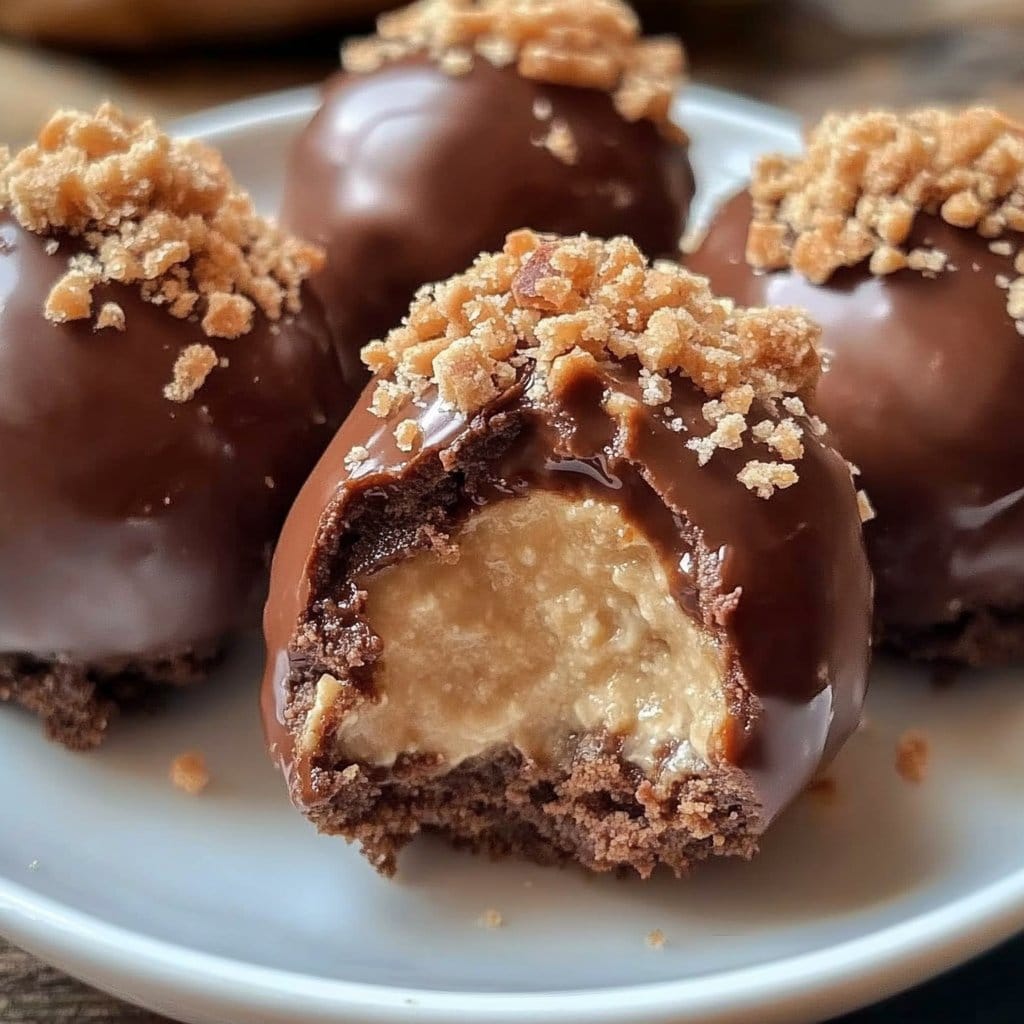 3-Ingredient Toblerone Cheesecake Balls