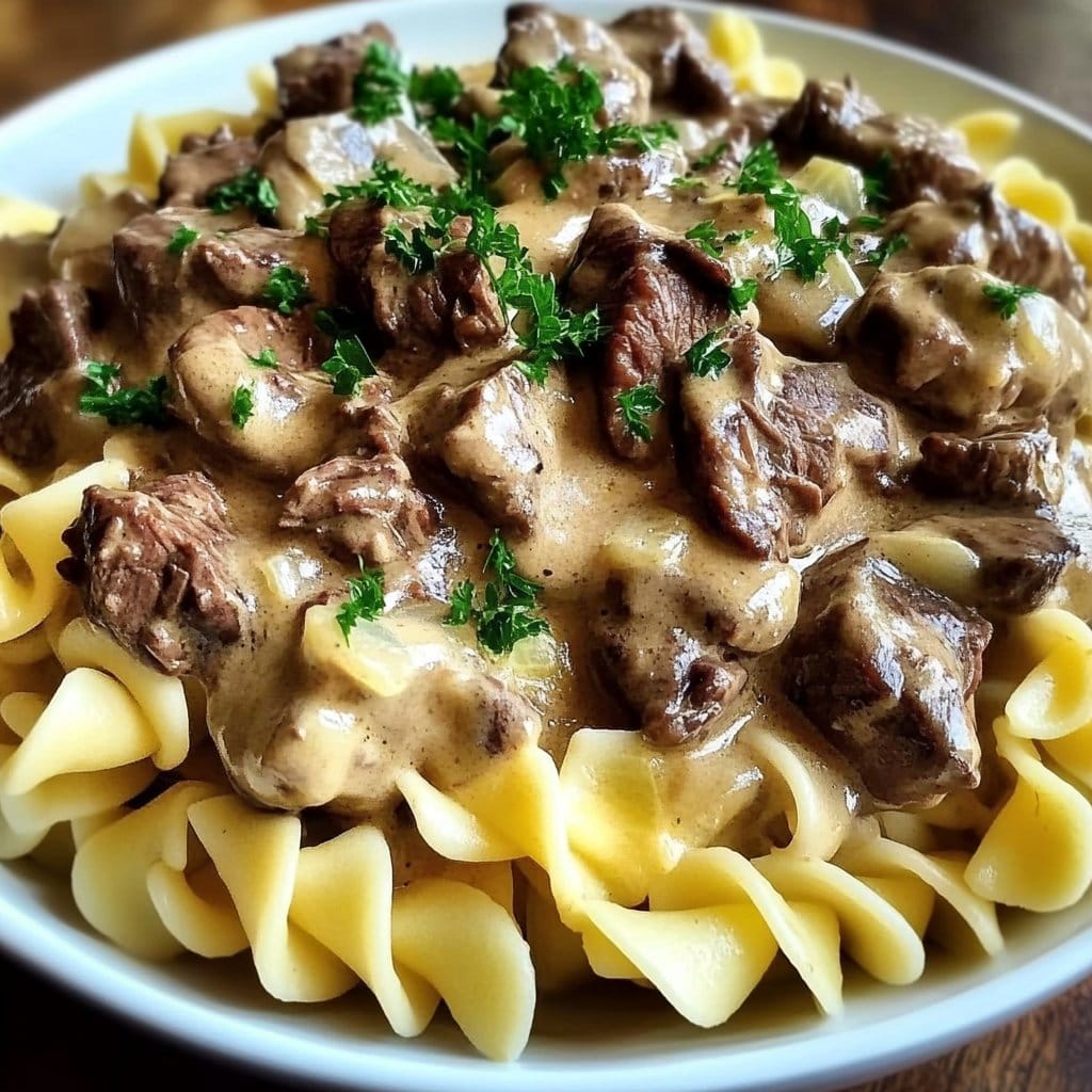 Beef Stroganoff