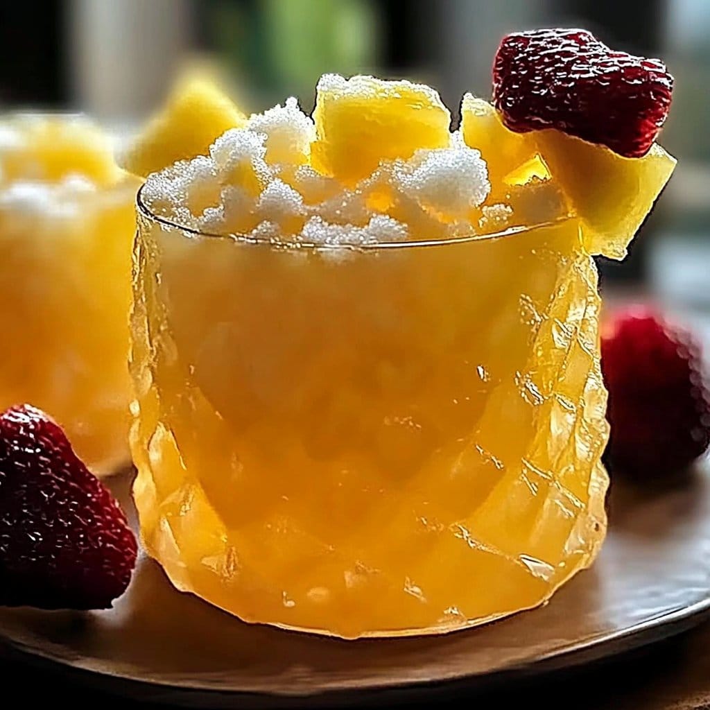 Snowy Pineapple Punch