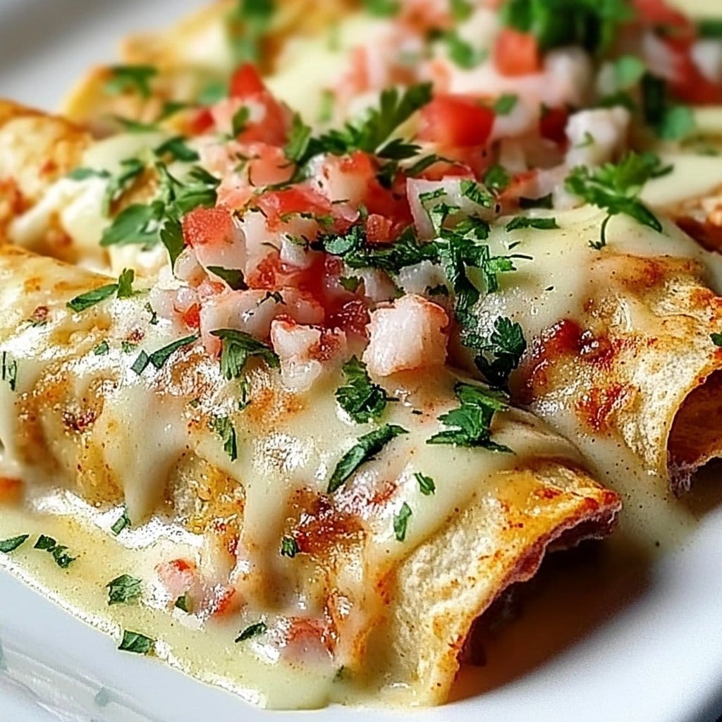 Shrimp and Crab Enchiladas