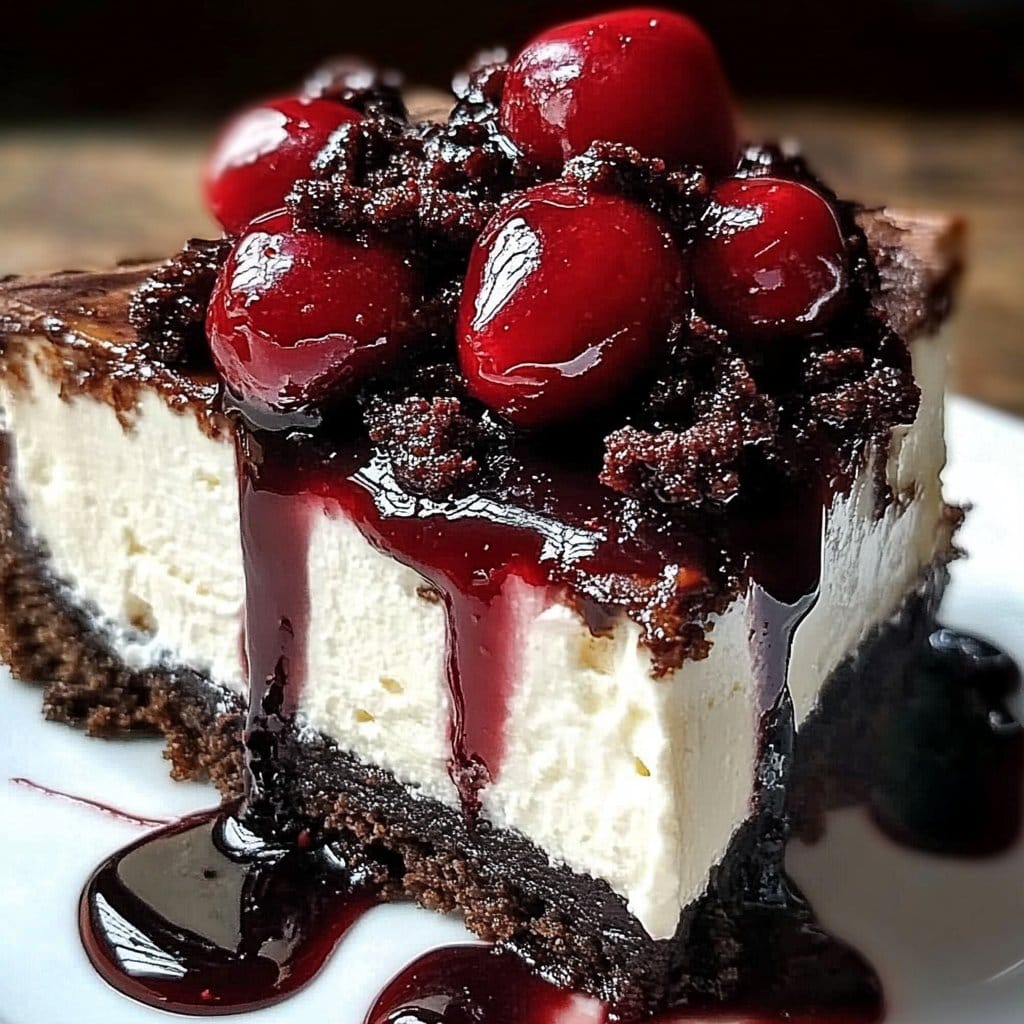 Black Forest Cheesecake Symphony