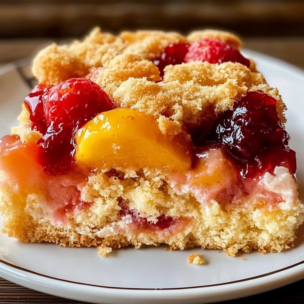 Fruit Cocktail Dump Cake