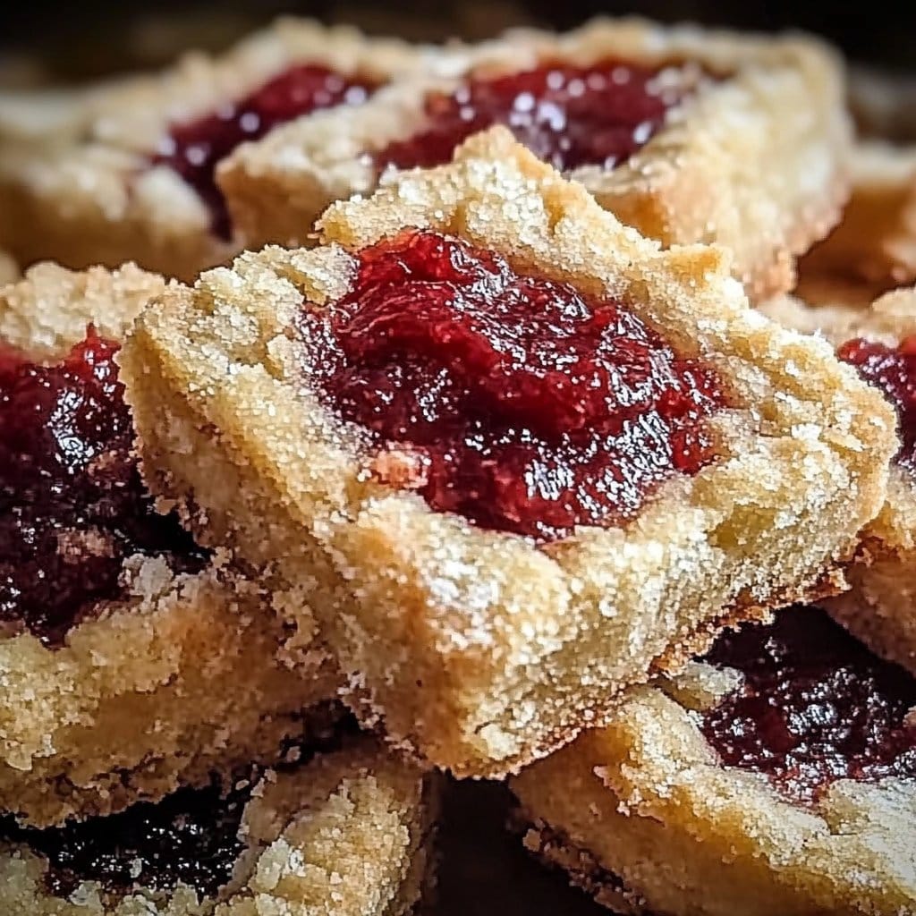 Sugar Plum Shortbread Cookies