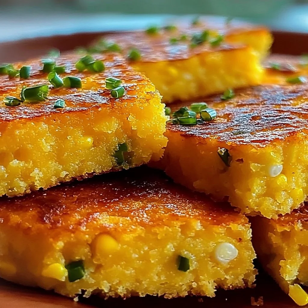 Delicious slice of homemade Navajo cornbread served on a rustic plate