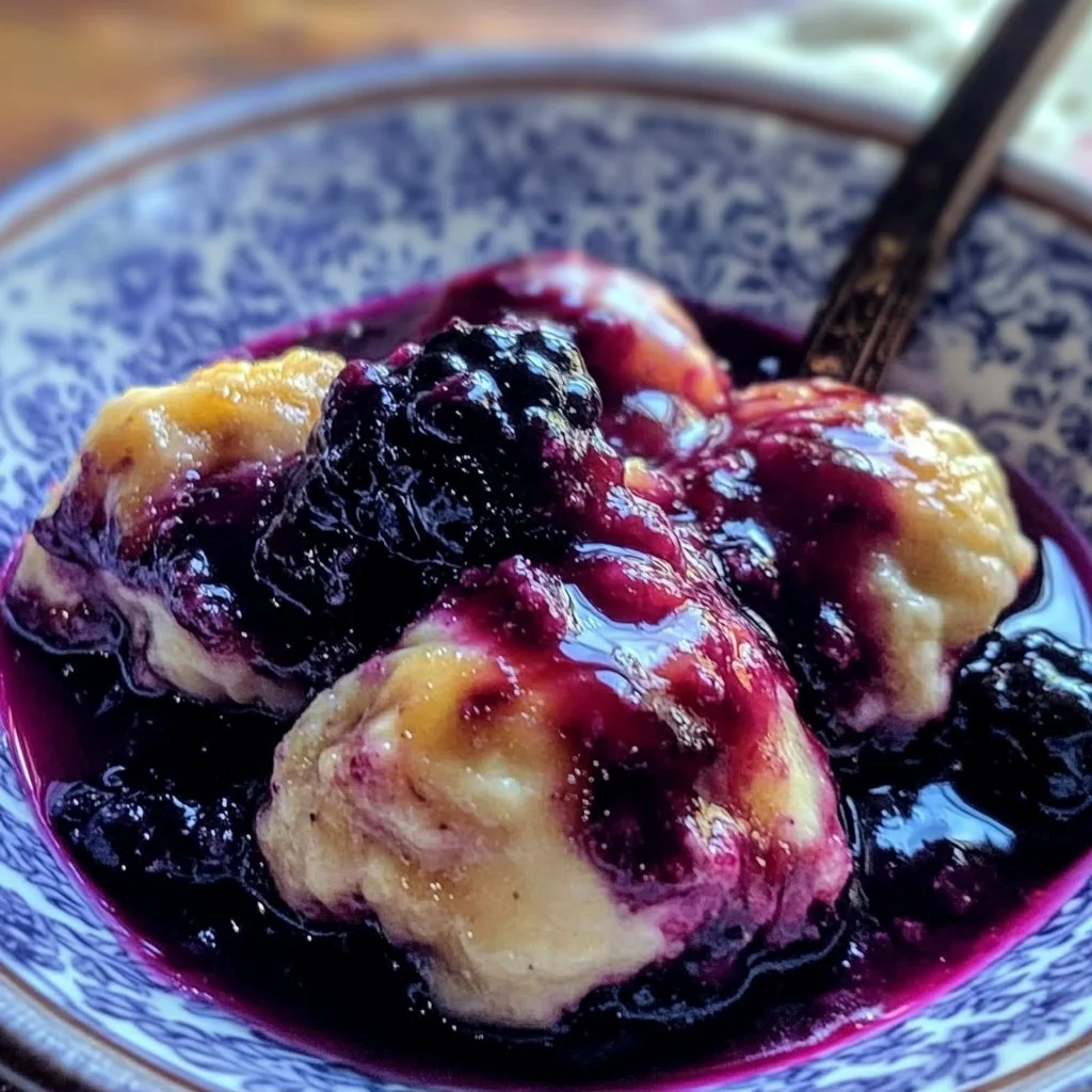 Blackberry Dumplings