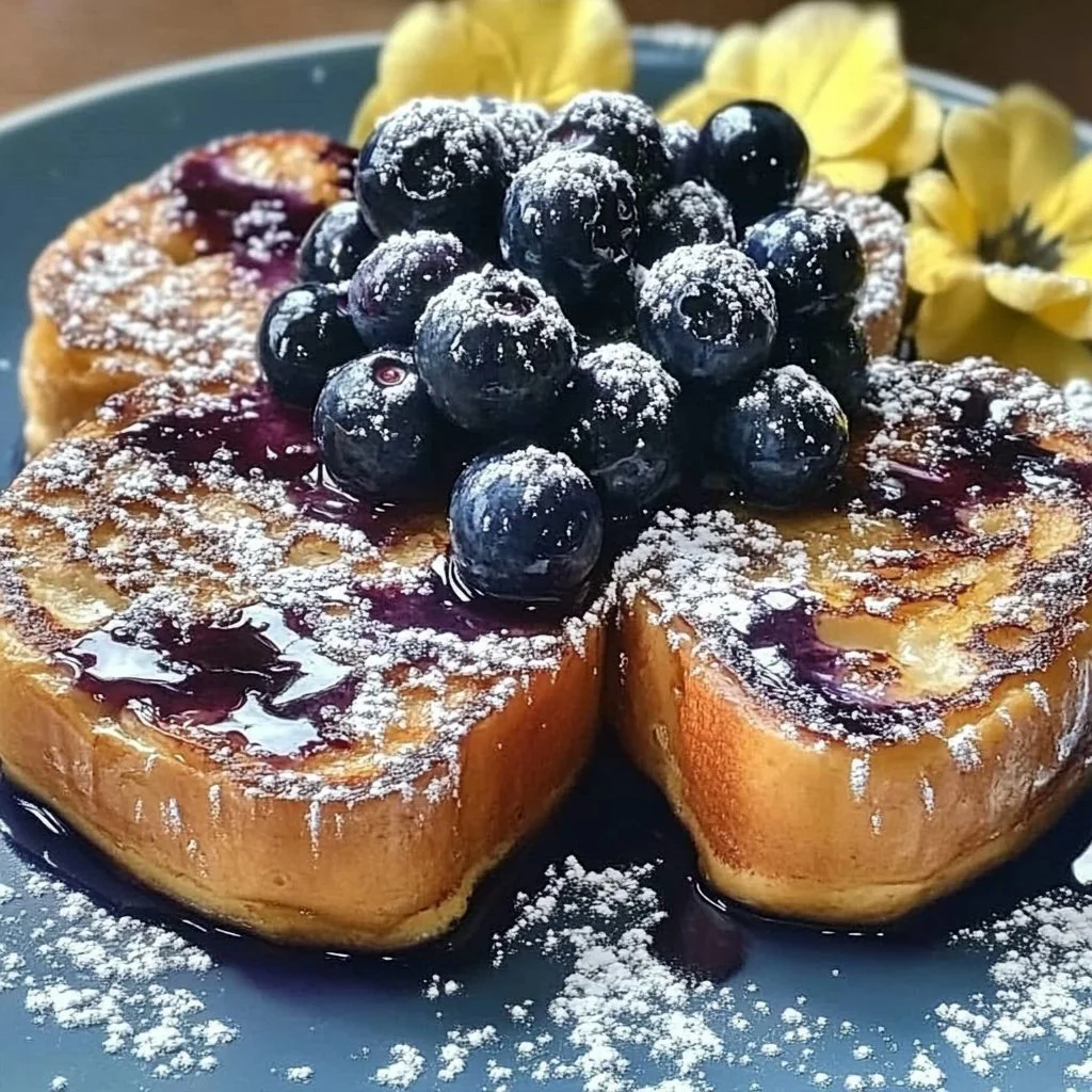Blueberry Brioche French Toast