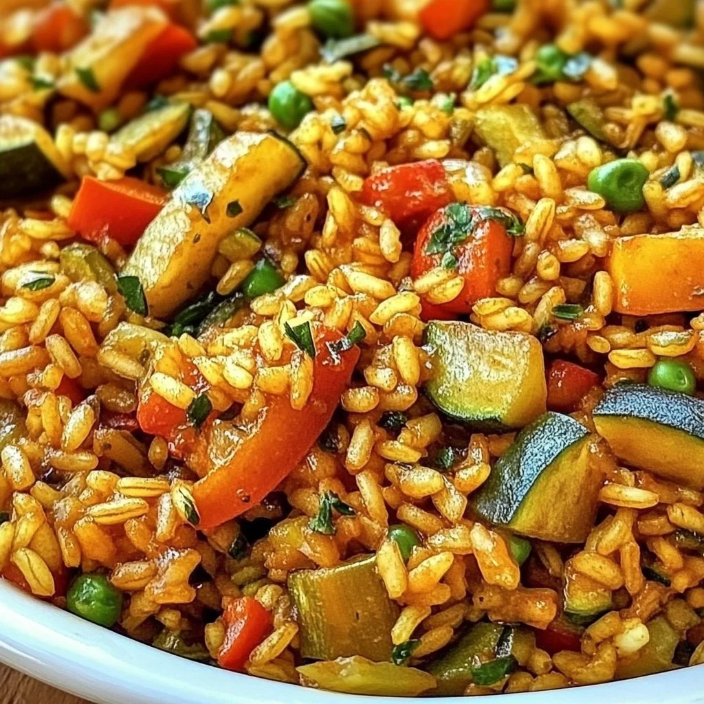 Brown Rice Veggie Paella