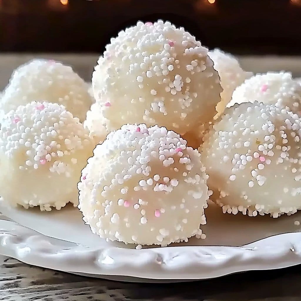 Sweetened Condensed Milk Snowball Cookies