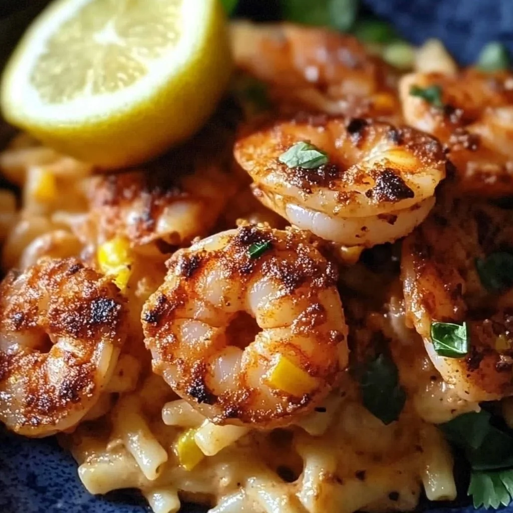 Spiced Shrimp Pasta