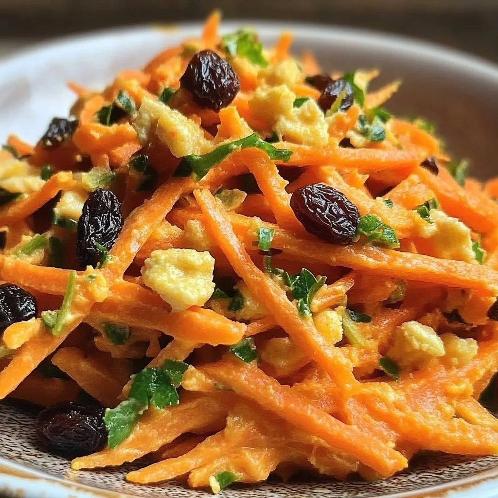Carrot Raisin Orange Salad